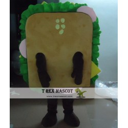 Sandwich Mascot Costume Adult Vegetable Sandwich Costume
