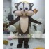Smart Chipmunk Mascot Costume Adult Chipmunk Costume