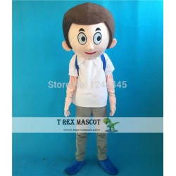 Adult Boy Mascot Costume Boy Mascot Costume