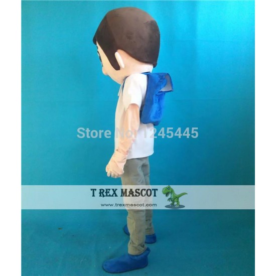 Adult Boy Mascot Costume Boy Mascot Costume