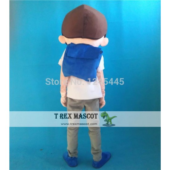 Adult Boy Mascot Costume Boy Mascot Costume