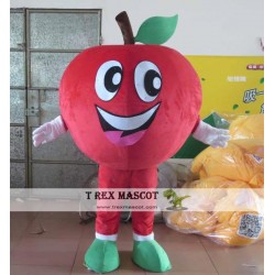 Adult Apple Costume Red Apple Mascot Apple Mascot Costume