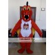 Dragon Mascot Costume With Wings In Red / Green Dragon Mascot Costume With Wings In Red / Green