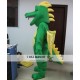 Dragon Mascot Costume With Wings In Red / Green Dragon Mascot Costume With Wings In Red / Green