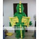 Dragon Mascot Costume With Wings In Red / Green Dragon Mascot Costume With Wings In Red / Green