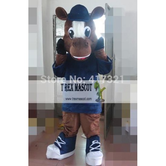 Coffee Horse Mascot Costume Adult Horse Mascot Coffee Horse Mascot Costume Adult Horse Mascot