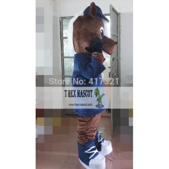 Coffee Horse Mascot Costume Adult Horse Mascot Coffee Horse Mascot Costume Adult Horse Mascot