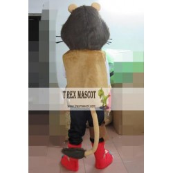 Ebullient Lion Mascot Costume For Adults Lion Mascot