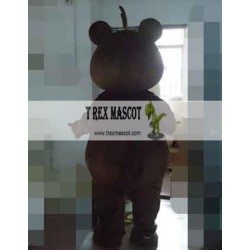 Dark Brown Bear Mascot Costume Bear Mascot Costume For Adults