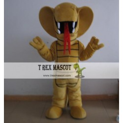 Yellow Snake Mascot Costume Adult Snake Costume