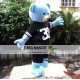 Black Shirt Blue Bear Mascot Costume Adult Bear Costume Black Shirt Blue Bear Mascot Costume Adult Bear Costume