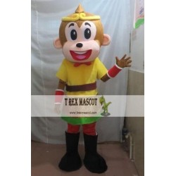 Cartoon Monkey King Mascot Costume Adult Monkey Costume
