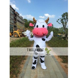 Cow Mascot Costume Performances Cow Mascot Costume