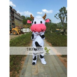 Cow Mascot Costume Performances Cow Mascot Costume