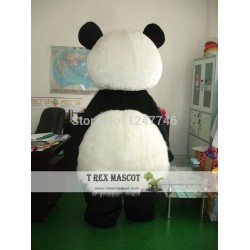 Time-Limited Crazy Long Hair Panda Bear Animal Cosplay Mascot Costumes