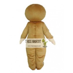 Gingerbread Man Mascot Costume For Adult