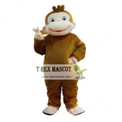 Curious Monkey Mascot Costumes Cartoon Costume