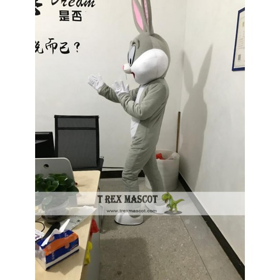 Easter Bunny Mascot Costumes Rabbit Bugs Bunny Adult Mascot