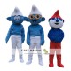 Adult Blue Elves Mascot Costume Elf Clothing Christmas Adult Blue Elves Mascot Costume Elf Clothing Christmas