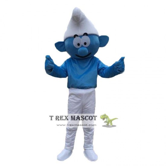 Adult Blue Elves Mascot Costume Elf Clothing Christmas Adult Blue Elves Mascot Costume Elf Clothing Christmas
