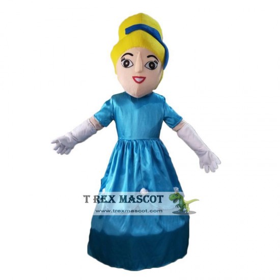 Adult For Princess Mascot Costume Cinderella Princess Mascot Halloween