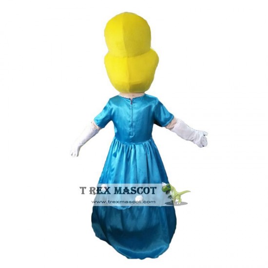 Adult For Princess Mascot Costume Cinderella Princess Mascot Halloween