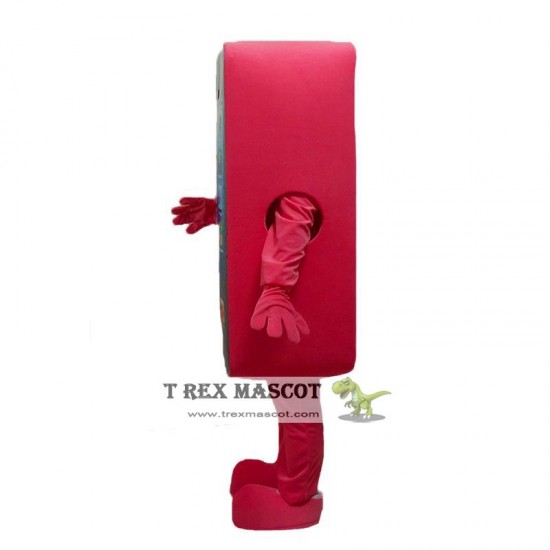 Damaged Broken Iphone Mascot Costume Damaged Broken Iphone Mascot Costume