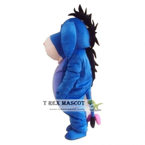 Adult Blue Eeyore Donkey Mascot Costume Adult Blue Eeyore Donkey Mascot Costume