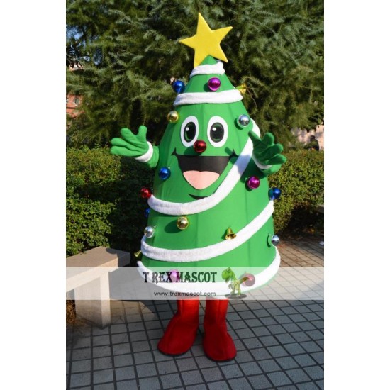 Christmas Mascot Costumes Star Decoration Christmas Tree Costumes Christmas Mascot Costumes Star Decoration Christmas Tree Costumes