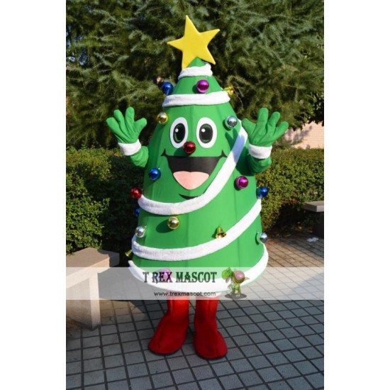 Christmas Mascot Costumes Star Decoration Christmas Tree Costumes Christmas Mascot Costumes Star Decoration Christmas Tree Costumes