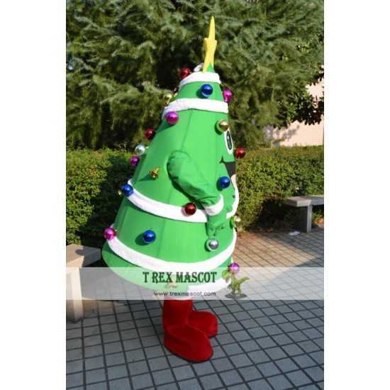 Christmas Mascot Costumes Star Decoration Christmas Tree Costumes Christmas Mascot Costumes Star Decoration Christmas Tree Costumes