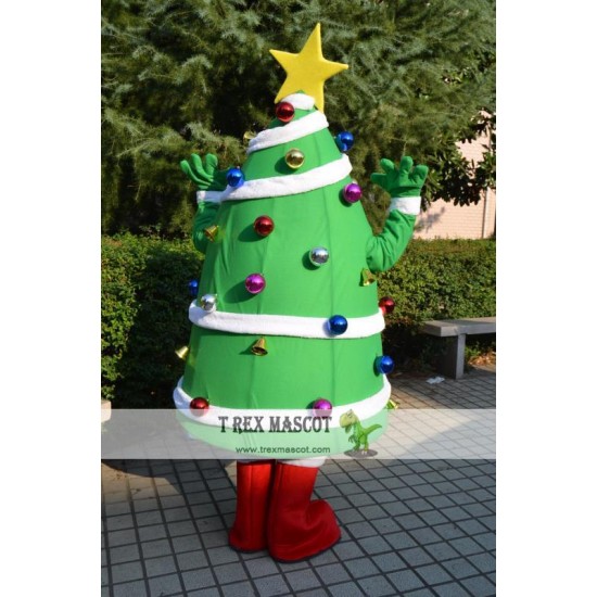 Christmas Mascot Costumes Star Decoration Christmas Tree Costumes Christmas Mascot Costumes Star Decoration Christmas Tree Costumes