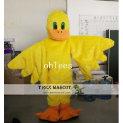 Yellow Duck Bird Mascot Costumes For Adult