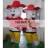 Pig Mascot Costumes with Hat