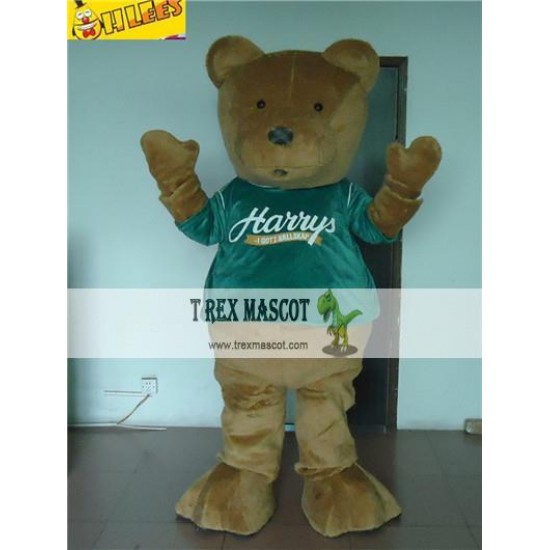 Bown Bear Cartton Mascot Costume Bown Bear Cartton Mascot Costume
