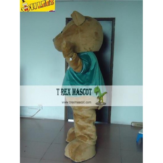 Bown Bear Cartton Mascot Costume Bown Bear Cartton Mascot Costume