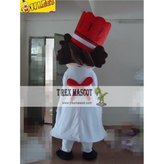 Women Girl Cook Cartton Mascot Costume