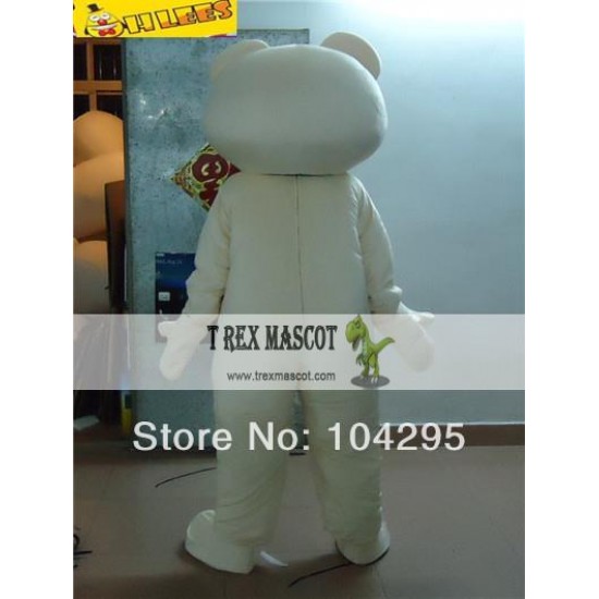 Cream Bear Mascot Costume Cream Bear Mascot Costume