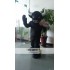 Actual Black Bull Buffalo Mascot Costume Plush Costumes