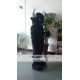 Actual Black Bull Buffalo Mascot Costume Plush Costumes