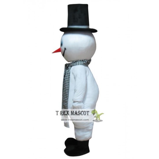 Cosplay Snowman Mascot Adult Costume Christmas White Thanks Giving Cosplay Snowman Mascot Adult Costume Christmas White Thanks Giving
