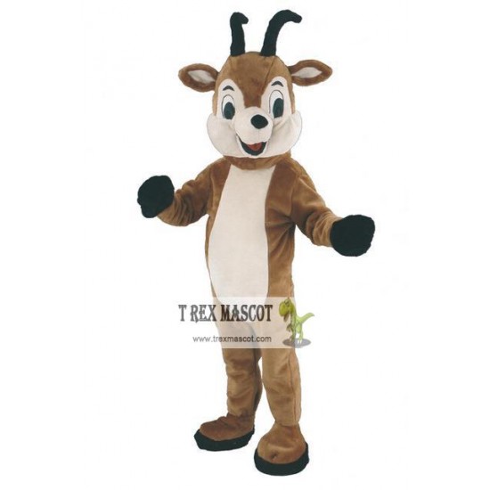 Chamois Antelope Mascot Mascot Costume For Adults Chamois Antelope Mascot Mascot Costume For Adults