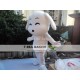 White Dog Mascot Costume