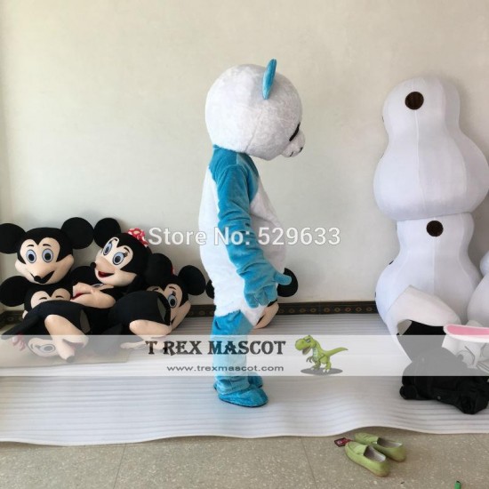 Blue Panda Mascot Costume Animal Funny Bear Mascot Cosplay Costume Blue Panda Mascot Costume Animal Funny Bear Mascot Cosplay Costume