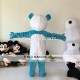 Blue Panda Mascot Costume Animal Funny Bear Mascot Cosplay Costume Blue Panda Mascot Costume Animal Funny Bear Mascot Cosplay Costume