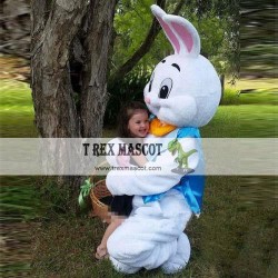 Easter Bunny Rabbit Mascot Costume