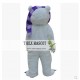 White Zombie Bear Costumes Accept Make-Up Animal Cartoon Costumes