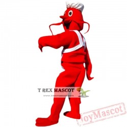 Animal Lobster Chef Mascot Costume for Adult & Kids