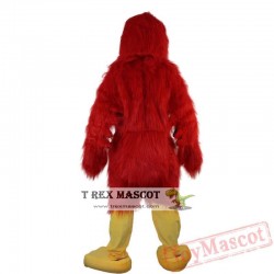 Animal Red Eagle Mascot Costume for Adult & Kids