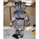 Gray Furry Cat Mascot Costume Gray Furry Cat Mascot Costume